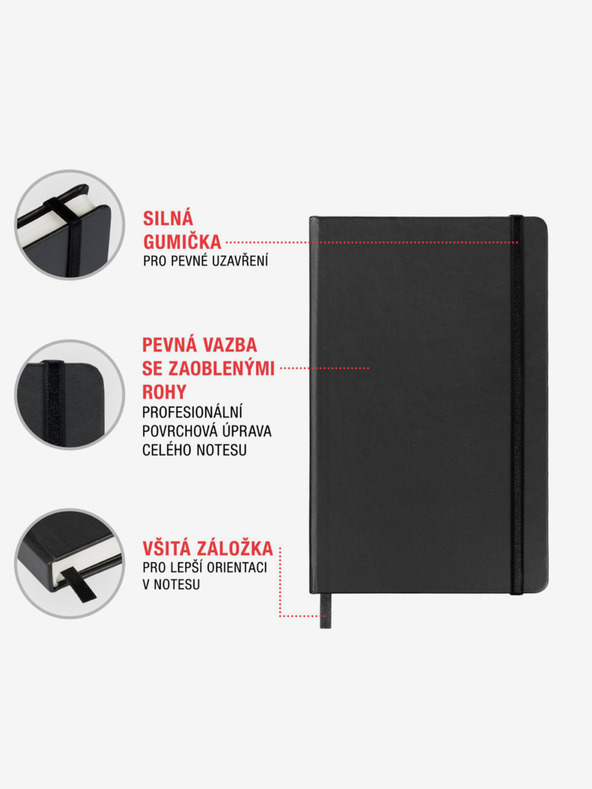 NOTIQUE NOTIQUE Notes Ice Surfers, crte, 13 x 21 cm