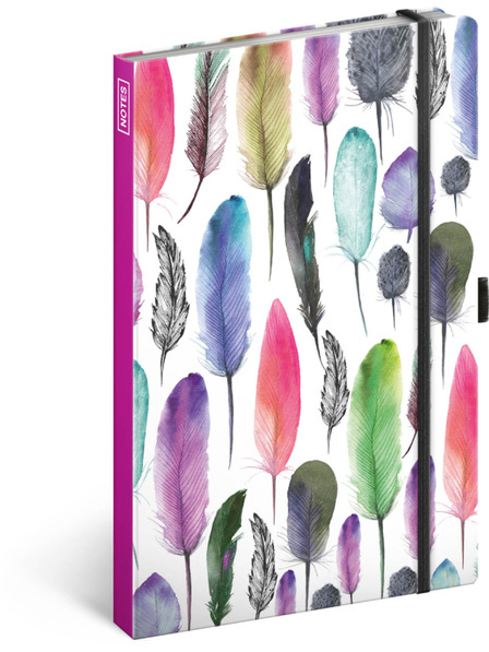 NOTIQUE NOTIQUE Notes Pero, podcrtano, 13 x 21 cm