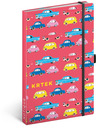NOTIQUE NOTIQUE Notes Mole Cars, crte, 13 x 21 cm BAAGL