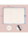NOTIQUE NOTIQUE Notes Aprint, plavi, crni, 15 x 21 cm