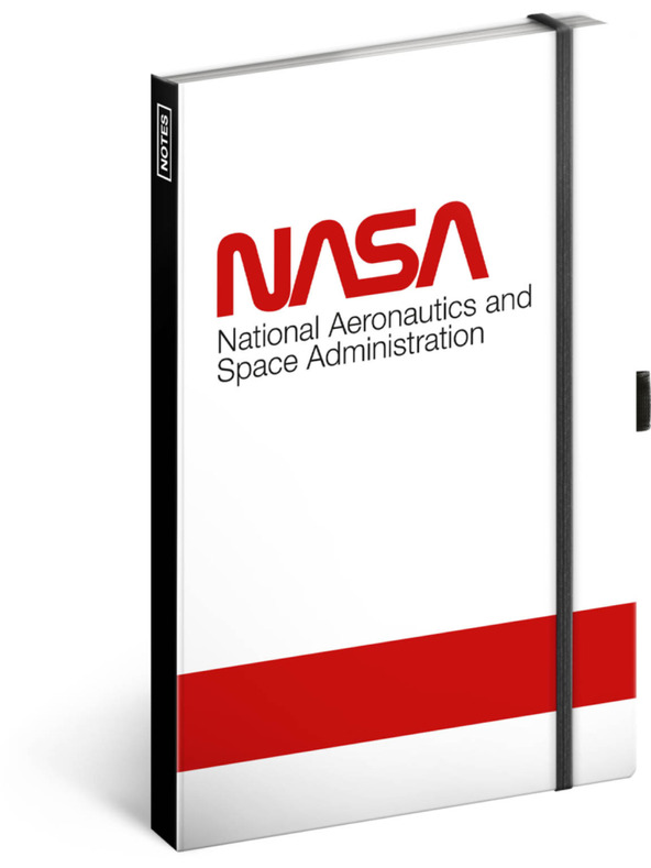 NOTIQUE NOTIQUE Notes NASA Worm, crte, 13 x 21 cm