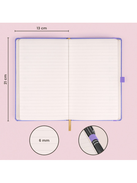 NOTIQUE NOTIQUE Bilješke Lila, crte, 13 x 21 cm