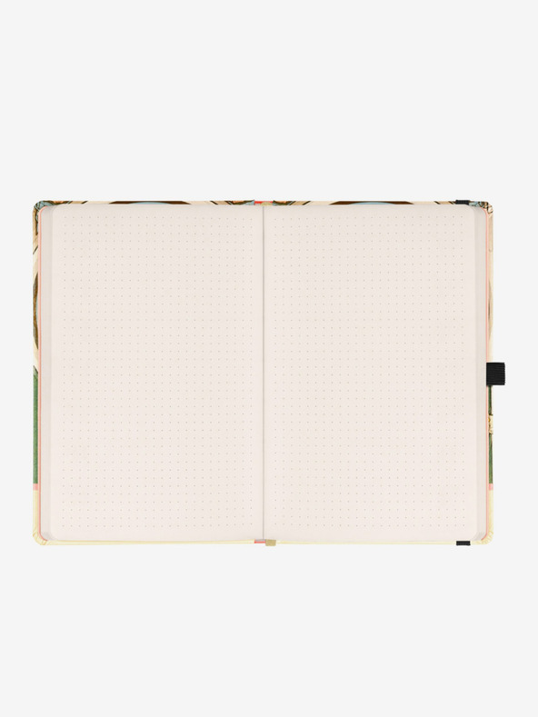 NOTIQUE NOTIQUE Notes Alfons Mucha – Petrklíč, točkasto, 13 x 21 cm