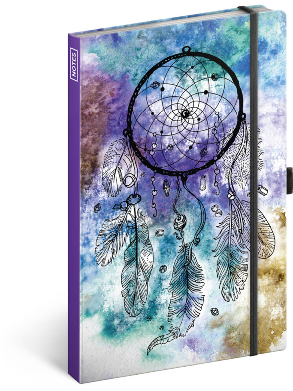 NOTIQUE NOTIQUE Bilješke Hvatač snova, s linijama, 13 x 21 cm