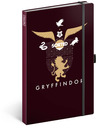 NOTIQUE NOTIQUE Bilješke Harry Potter - Gryffindor, podstavljene, 13 x 21 cm BAAGL