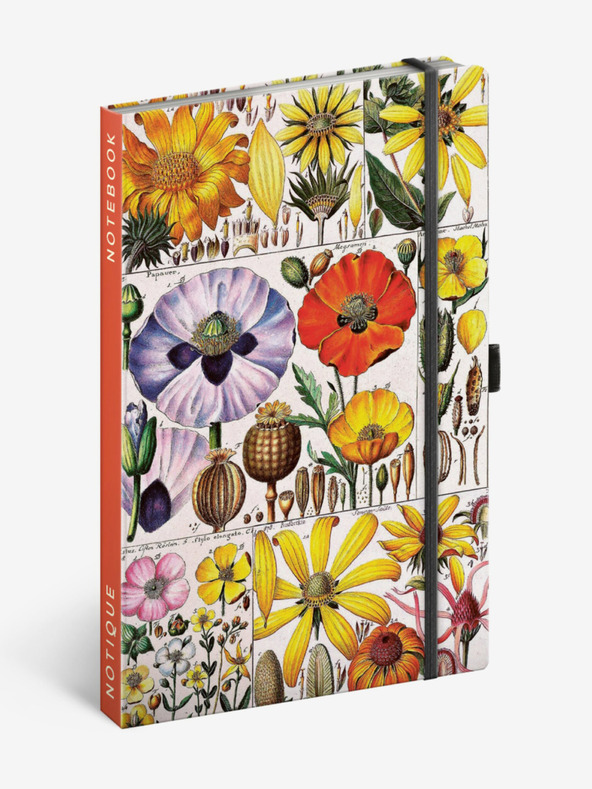 NOTIQUE NOTIQUE Notes Herbarij Kateřine Winterová, točkasto, 13 x 21 cm