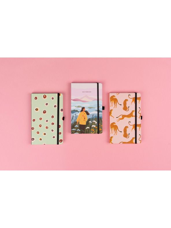 NOTIQUE NOTIQUE Notes Leopardi, crte, 13 x 21 cm BAAGL