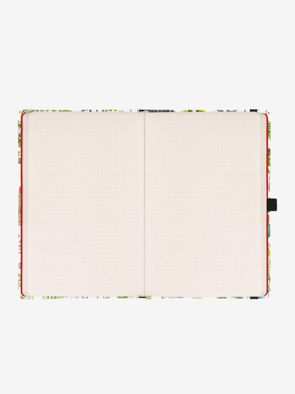 NOTIQUE NOTIQUE Notes Bilje Kateřine Winterová, točkasto, 13 x 21 cm