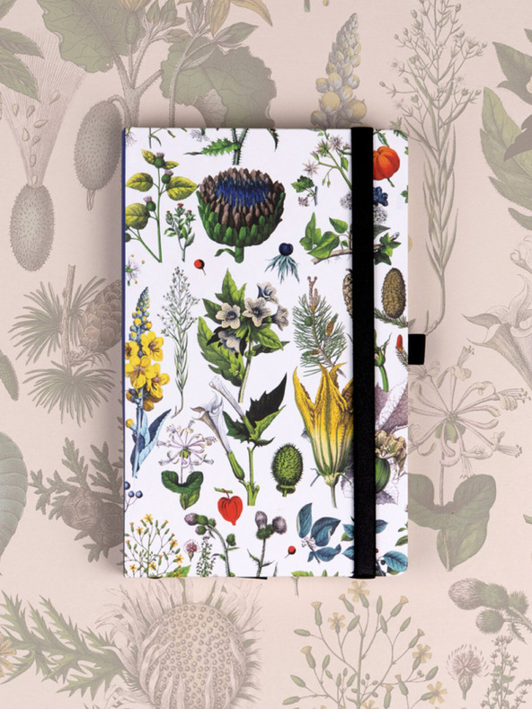 NOTIQUE NOTIQUE Notes Bilje Kateřine Winterová, točkasto, 13 x 21 cm