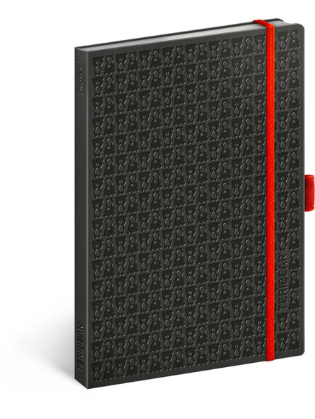 NOTIQUE NOTIQUE Bilješke Teribear, crne, crte, 15 x 21 cm, A5 BAAGL