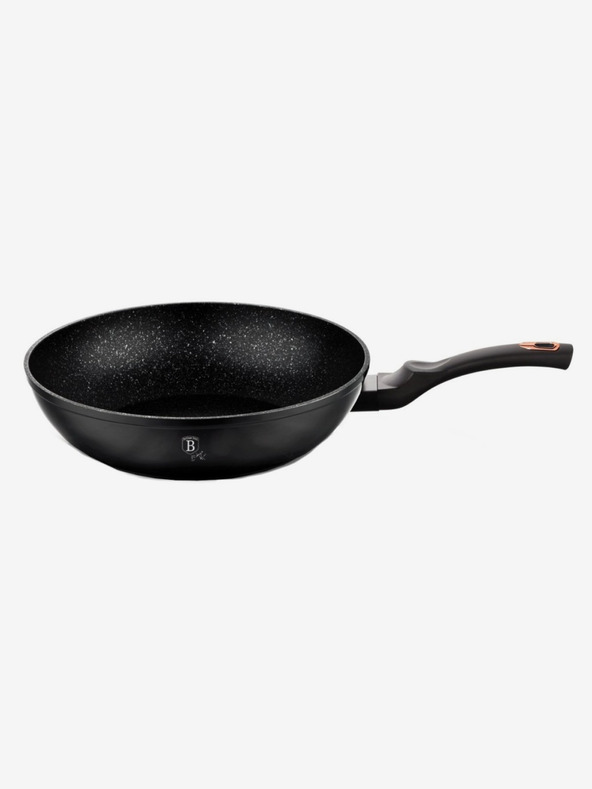 Berlingerhaus Wok tava s mramornom površinom BERLINGERHAUS Black Rose Collection (28 cm)