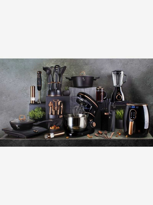 Berlingerhaus Wok tava s mramornom površinom BERLINGERHAUS Black Rose Collection (28 cm)