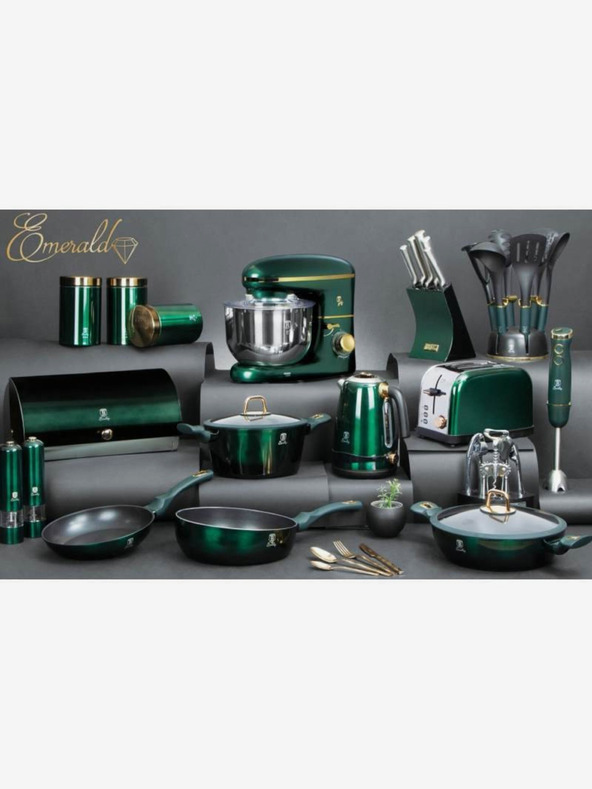Berlingerhaus Grill tava s titanskom površinom 28 cm Emerald Collection BERLINGERHAUS