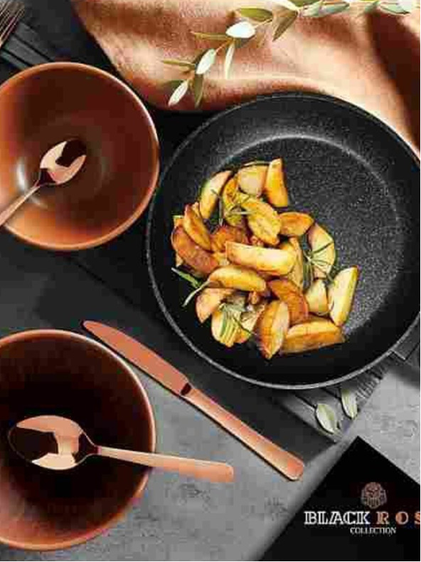 Berlingerhaus Tava s mramornom površinom 20 cm Black Rose Collection BERLINGERHAUS