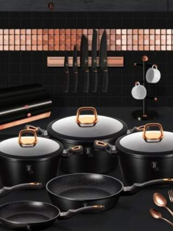 Berlingerhaus Tava s mramornom površinom 20 cm Black Rose Collection BERLINGERHAUS