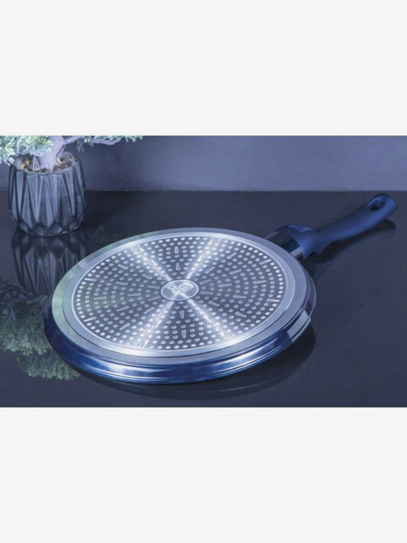 Berlingerhaus Tava za palačinke s mramornom površinom 28 cm BERLINGERHAUS Metallic Line Aquamarine Edition