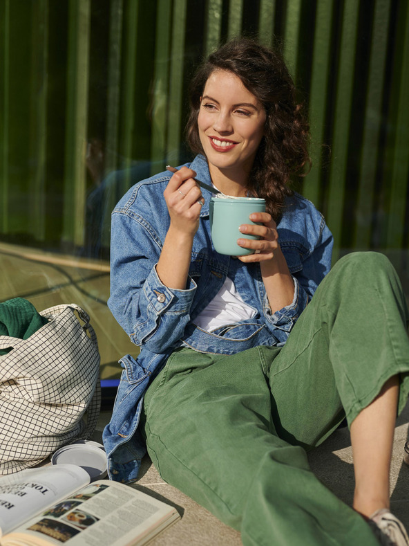 Mepal Crna blagovaonska kutija Mepal Ellipse 500 ml