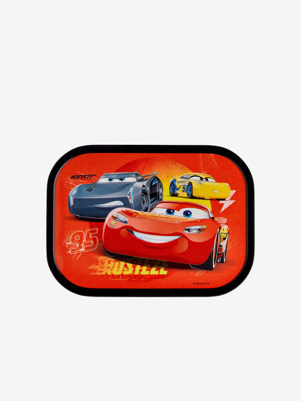 Mepal Kutija za grickalice s crvenim uzorkom za djecu Mepal Campus Cars