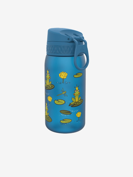 ION8 Žuto-plava bočica za djecu Ion8 One Touch Kids Frog Pond (400 ml)