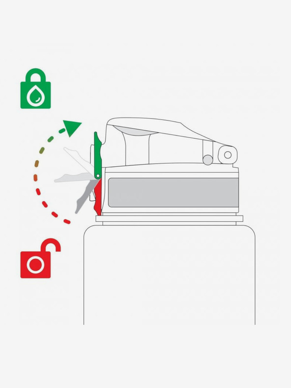 ION8 Žuto-plava bočica za djecu Ion8 One Touch Kids Frog Pond (400 ml)