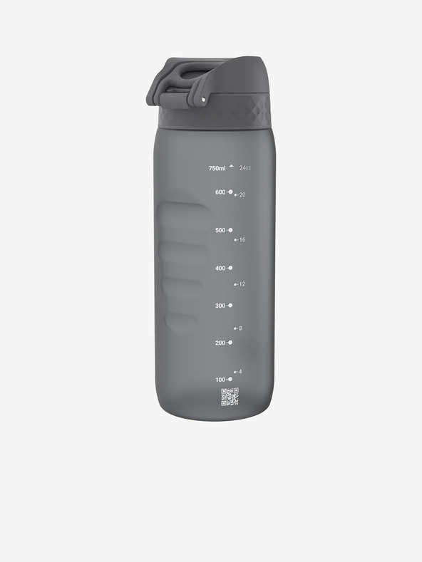 ION8 Siva bočica Ion8 Leak Proof 750 ml