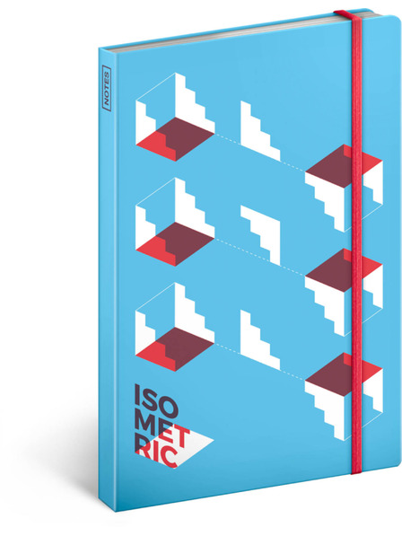 NOTIQUE NOTIQUE Bilješke Izometrijski, bez crte, 13 x 21 cm BAAGL