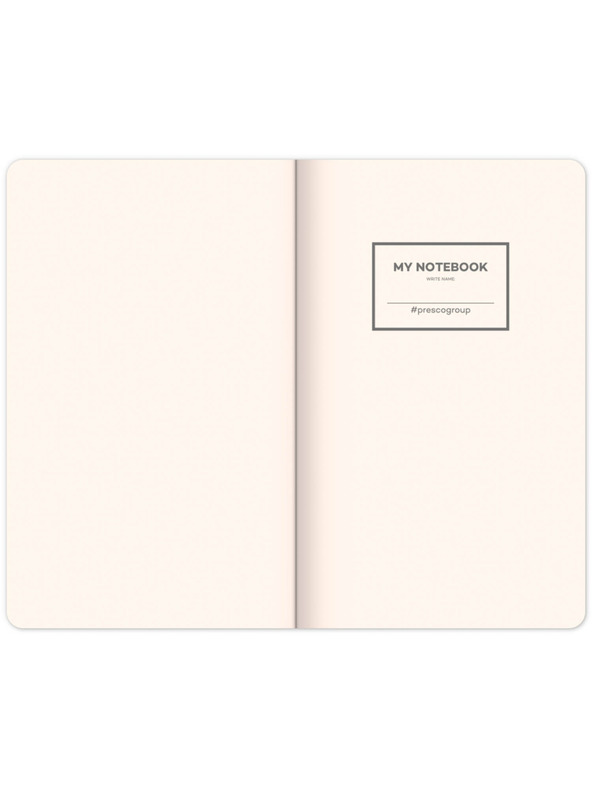 NOTIQUE NOTIQUE Bilješke Izometrijski, bez crte, 13 x 21 cm BAAGL