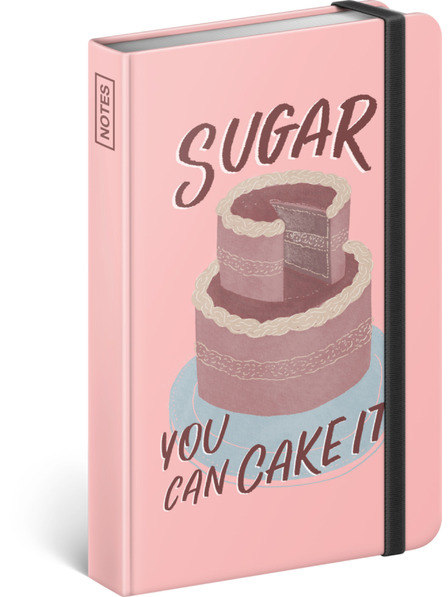 NOTIQUE NOTIQUE Notes Sugar - Studio Tabletters, obložene, 11 x 16 cm BAAGL