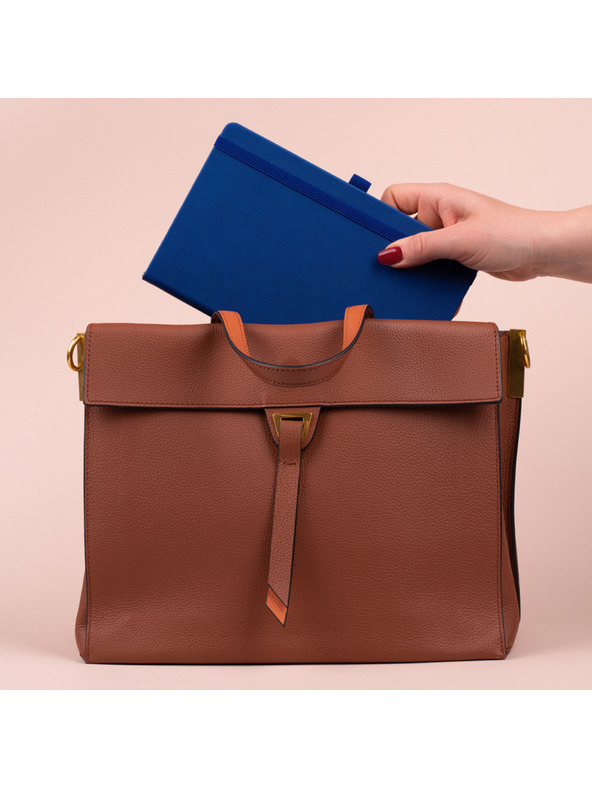 NOTIQUE NOTIQUE Bilješke Tamnoplava, s linijama, 13 x 21 cm