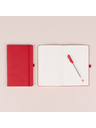 NOTIQUE NOTIQUE Bilješke Crvena, s linijama, 13 x 21 cm