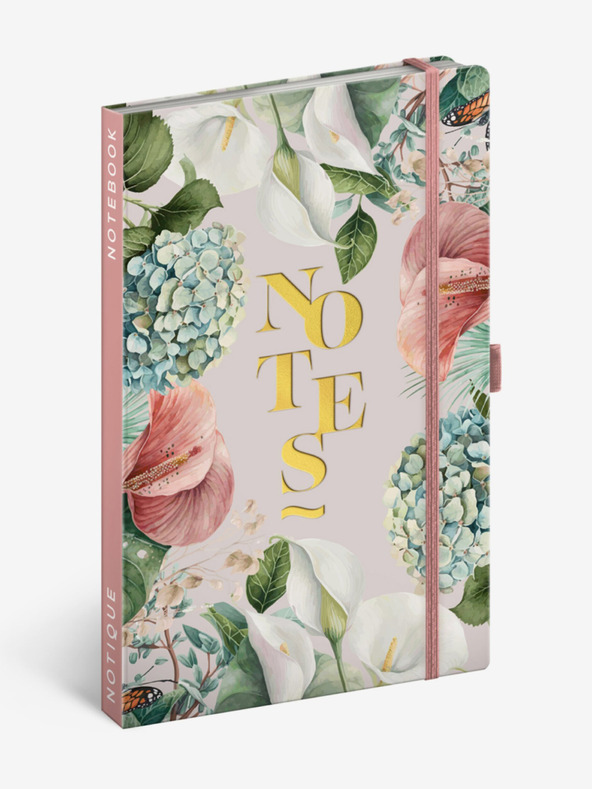 NOTIQUE NOTIQUE Bilješke Ljiljan, crte, 13 x 21 cm