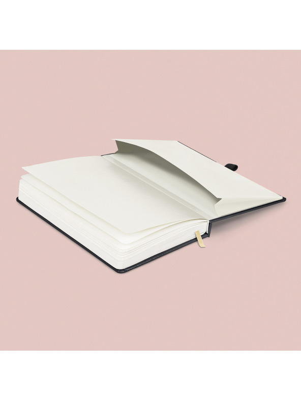 NOTIQUE NOTIQUE Notes Aprint, crni, crni, 15 x 21 cm