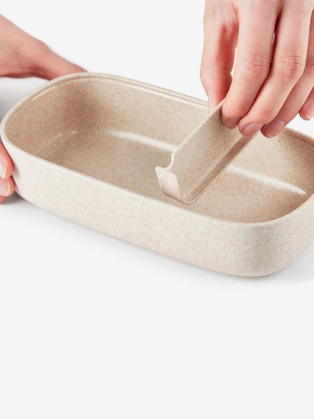Lékué Kutija za grickalice Lékué Single LunchBox To Go Organic (500 ml)