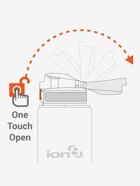 ION8 Bijela boca Ion8 Leak Proof 1000 ml