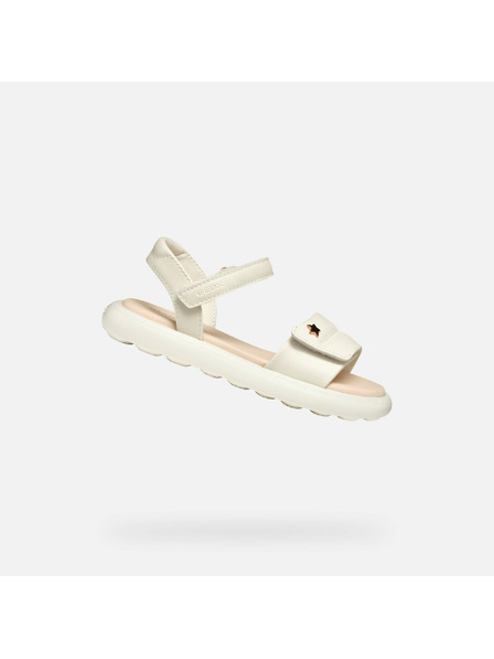 Geox Krem djevojčinske sandale Geox Puffypop