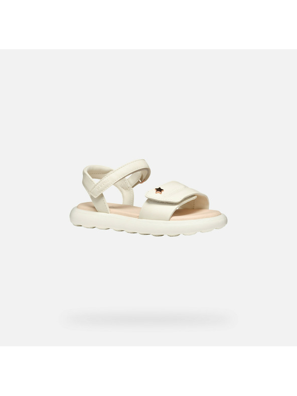 Geox Krem djevojčinske sandale Geox Puffypop