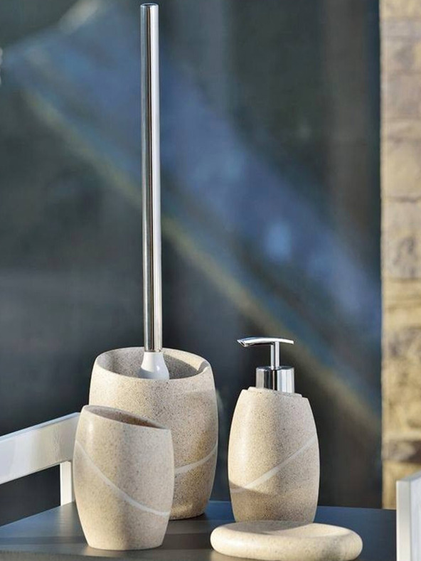 Kela WC set TALUS, poliester, dekor kamen KELA