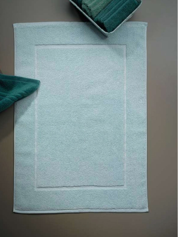 Kela Kupaonski tepih Ladessa 70x50 cm pamuk terra KELA