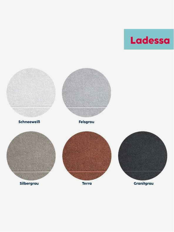 Kela Kupaonski tepih Ladessa 70x50 cm pamuk terra KELA