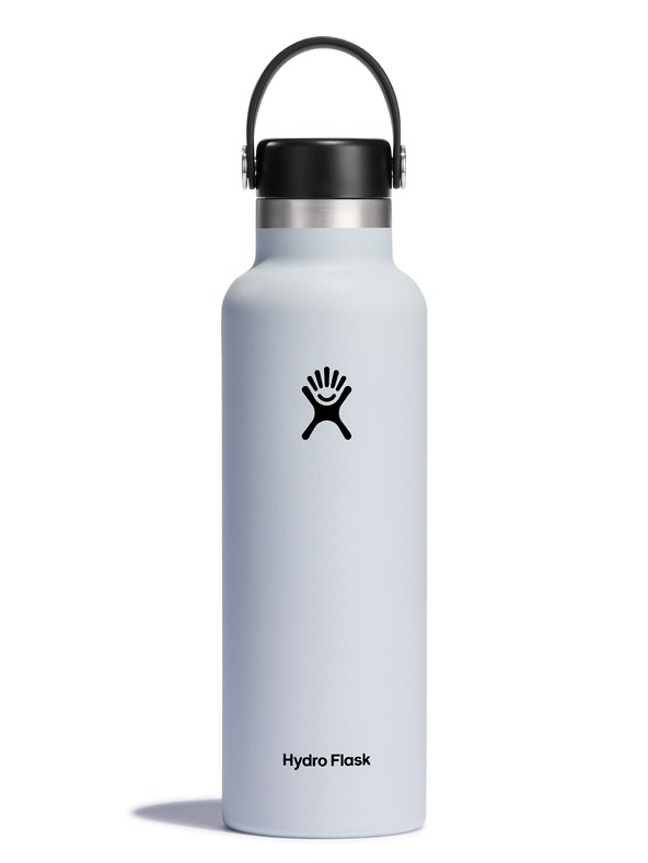 Hydro Flask Hydro Flask Termos boca od nehrđajućeg čelika Standardna fleksibilna kapica za usta 21 oz (621 ml) bijela