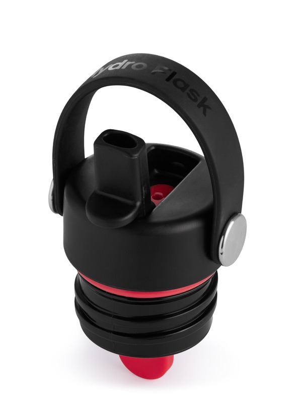 Hydro Flask Hydro Flask Termos boca od nehrđajućeg čelika Standardna kapica sa slamkom za usta 21 oz (621 ml) crna