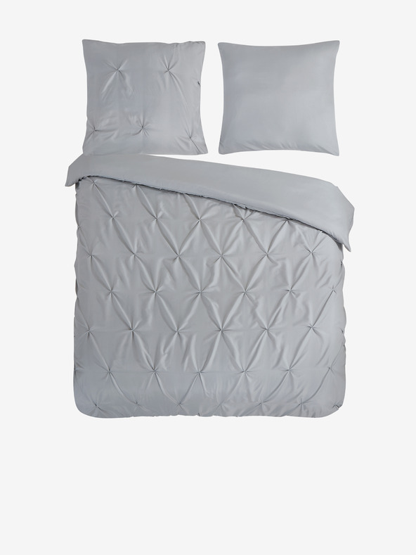 Pure Čisto siva posteljina 240 x 220 cm