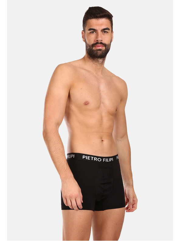 Pietro Filipi Komplet od dvije - muške boksačice Pietro Filipi držač za lopte crne boje