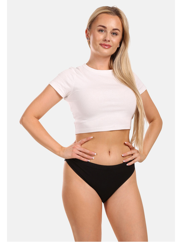 Pietro Filipi Set od pet komada - ženskih gaćica Pietro Filipi crne boje