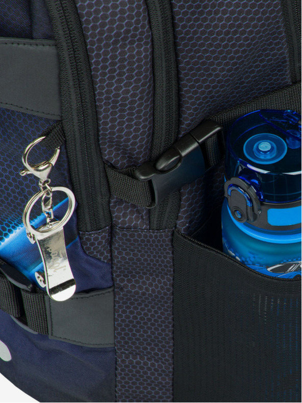 BAAGL  Black 3 kompleta skate bluelight: ruksak, pernica, torba Baagl