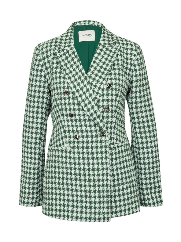 Orsay Zelena ženska jakna s uzorkom ORSAY
