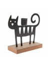 Casa de Engel Metalni stalak za svijeće - mačka, 4/48