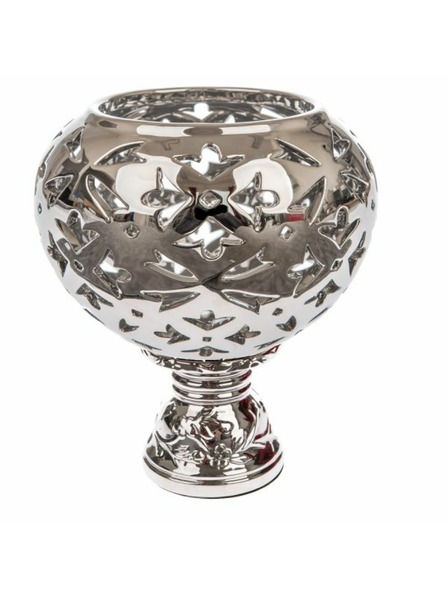 Casa de Engel Porculanski stalak za svijeće - posrebreno, 0/6