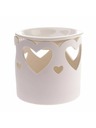 Casa de Engel Porculanska aroma lampa sa srcem, bijela, 1/36