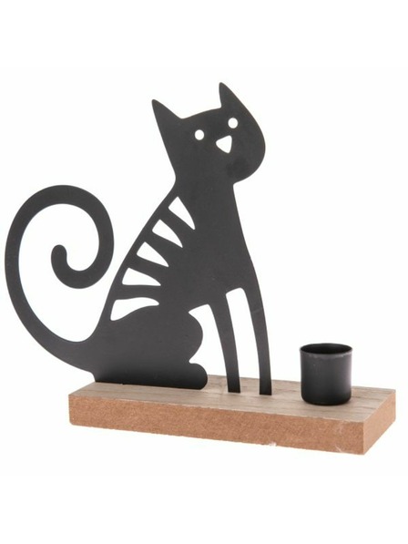 Casa de Engel Metalni stalak za svijeće - mačka, 4/32